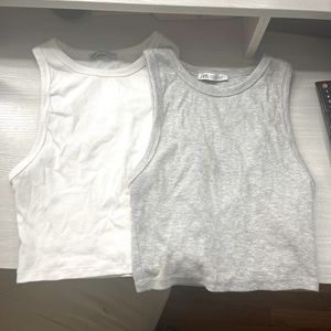 two tops from zara